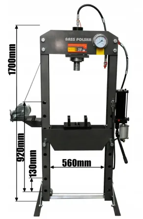 Пресс гидравлический 35т Bass Polska 3237 Киев
