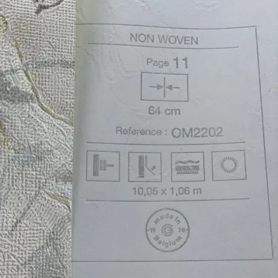 Шпалери Grandeco Poeme OM2202 Київ