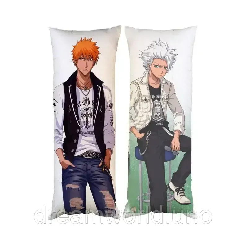 Подушка дакімакура Ічиго Тошіро Блищ декоративна подушка для обіймання двостороння 40х120 Харків - фото 1