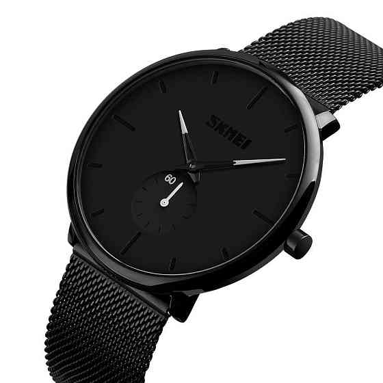 Чоловічий наручний годинник Skmei 9185 design black Вінниця