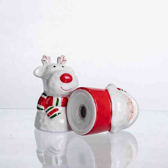 Набір для спецій з порцеляни New Year 2 баночки по 100 мл CR-1-36 Київ