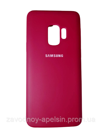 Samsung G960 S9 чехол микрофибра Silicone Cover (женский) Одесса - изображение 1