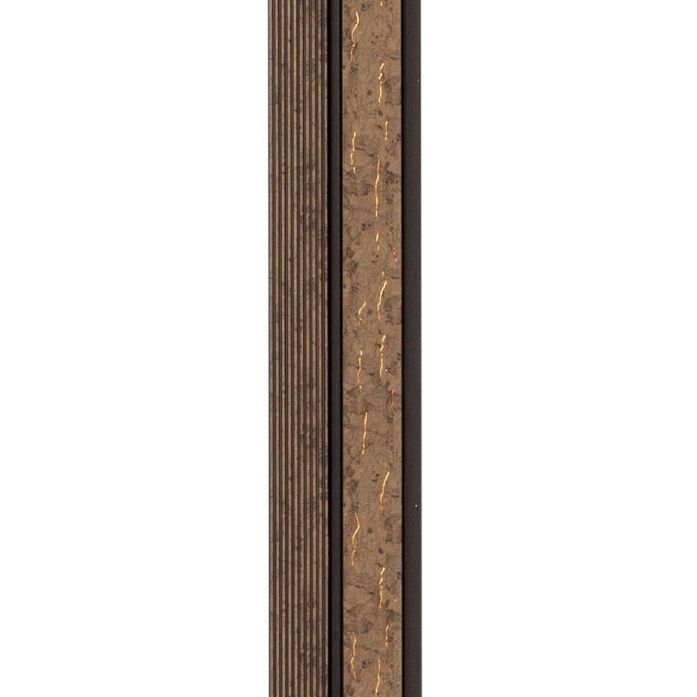 Рейка декоративная PS 2900х120х12мм Коричневый с золотыми прожилками SW-00001749 Киев - изображение 4
