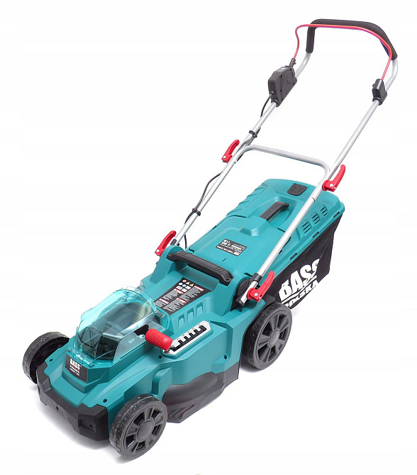 Аккумуляторная газонокосилка BASS POLSKA 9043 24 В  без ЗУ и АКБ Киев - изображение 1