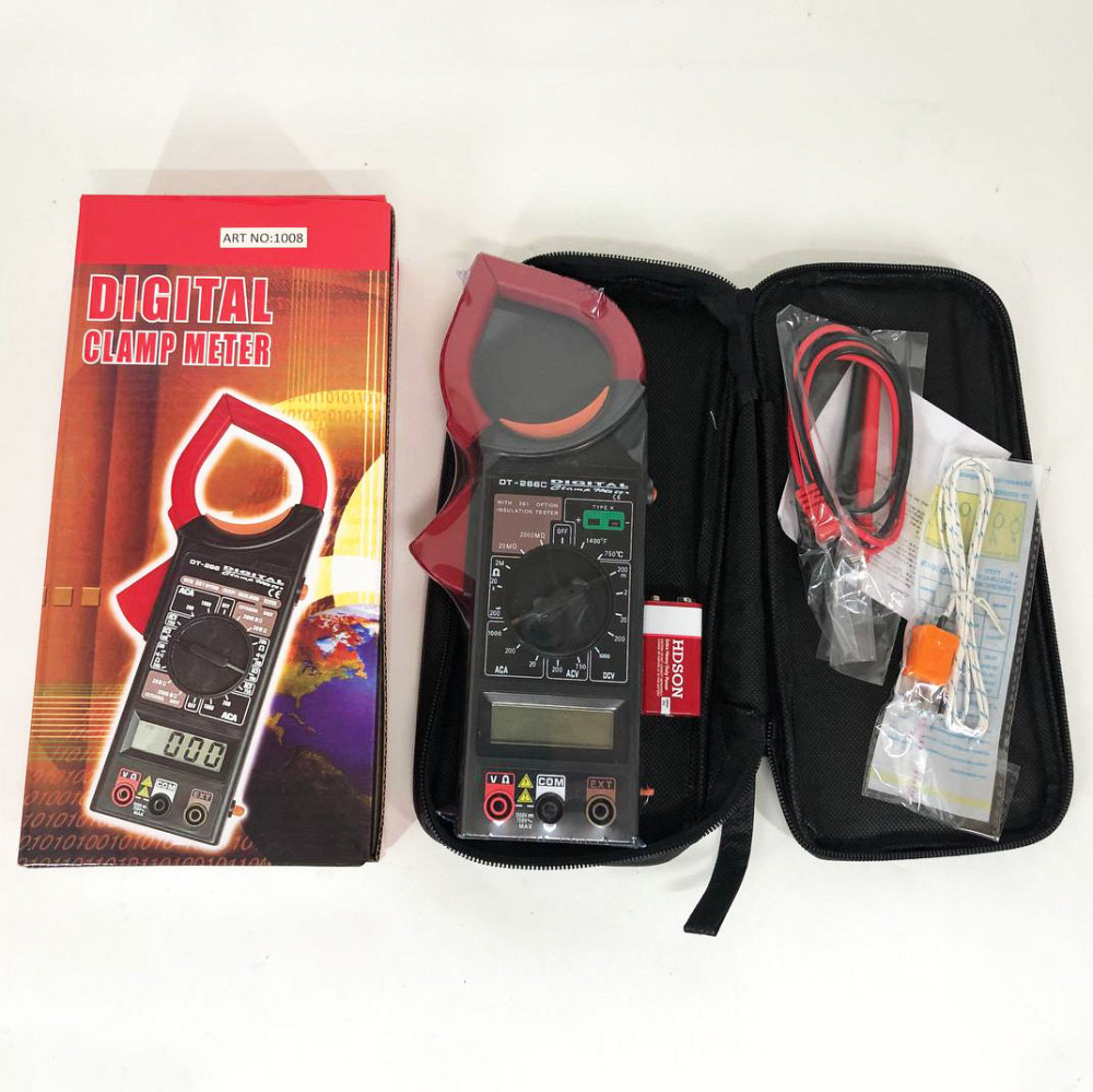Мультиметр для электрооборудования DT 266C DIGITAL, Мультиметр индикатор напряжения EK-49 Львов - изображение 2