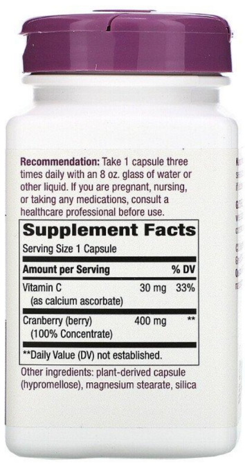 Клюква Nature's Way Cranberry Premium Blend 120 капс Киев - изображение 2