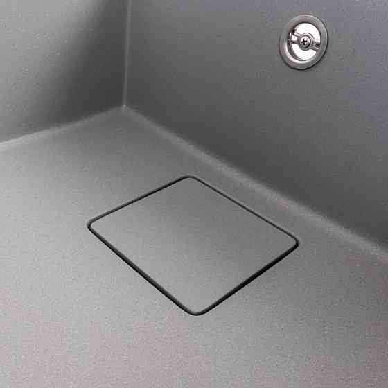 VALESO Гранітна мийка VALESO GALANS 7850 матова Сірий металік Київ