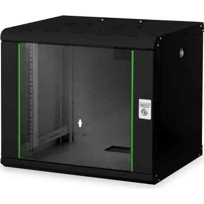 Шкаф настенный Digitus 9U Wall Mounting Unique 19" 600x600 (DN-1909U-6/6-SW) Винница