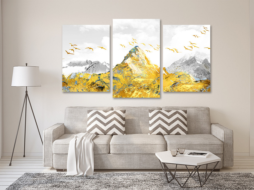 Модульная картина в гостиную / спальню  Золоті гори   Art-687_3 Киев - изображение 2