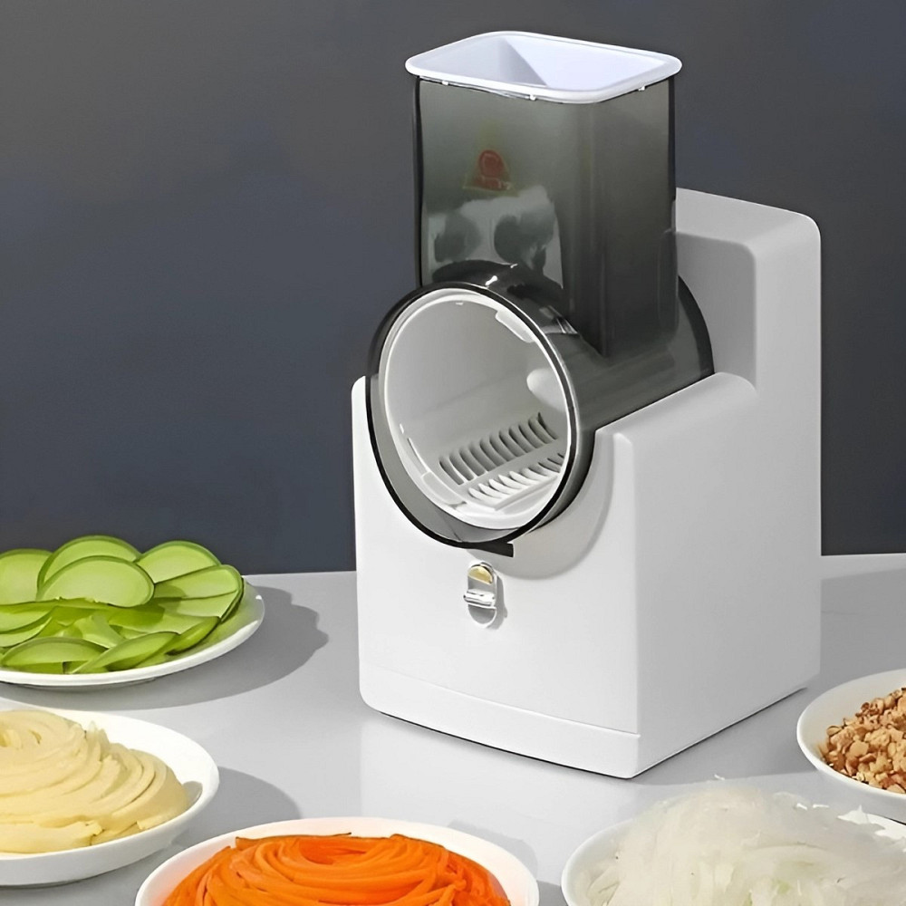 Електрична овочерізка 3в1,Vegetable cu,er + насадки SBR Київ - фото 1