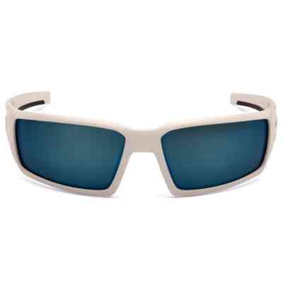 Солнцезащитные очки Venture Gear Pagosa White Anti-Fog Зеркальные синие в белой оправе (VG-PAGW-GTB1) Винница