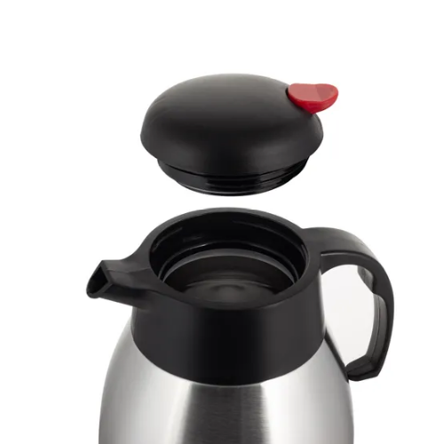 Термос "конференція" 1500мл з пластик.кришкою нержавіюча сталь Конференція KAMILLE 2216 Житомир