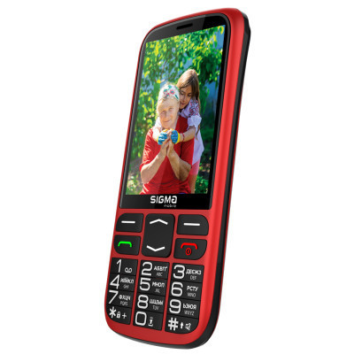 Мобільний телефон Sigma Comfort 50 Optima Type-C Red (4827798122327) Вінниця - фото 4