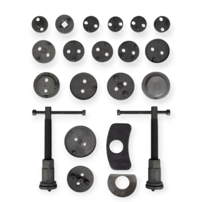 Набір знімачів гальмівних циліндрів 21 шт. 2 воротка з прав. і лівим різьбленням Мукачево - фото 2