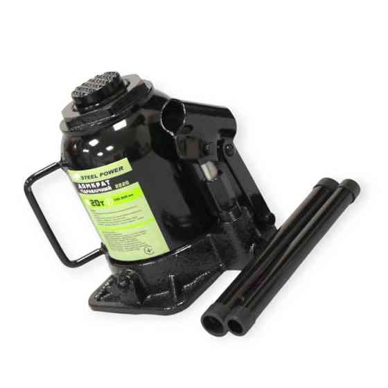 Домкрат гідравлічний 20 т, 190-350 мм (коробка) Steel Power Мукачево