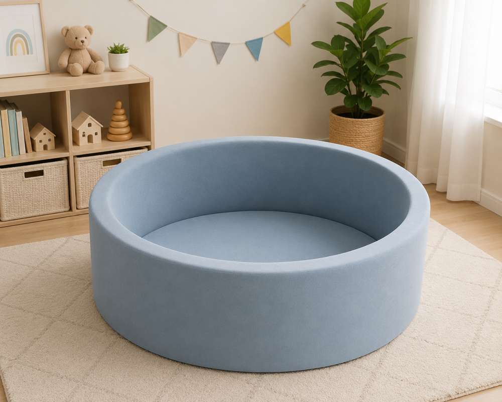 Сухой бассейн детский Diego, голубой, 90×30 см Киев - изображение 2