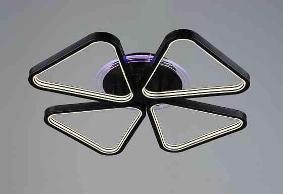 SIRIUS Люстра світлодіодна акрилова Sirius B /4 BK чорна Коломыя