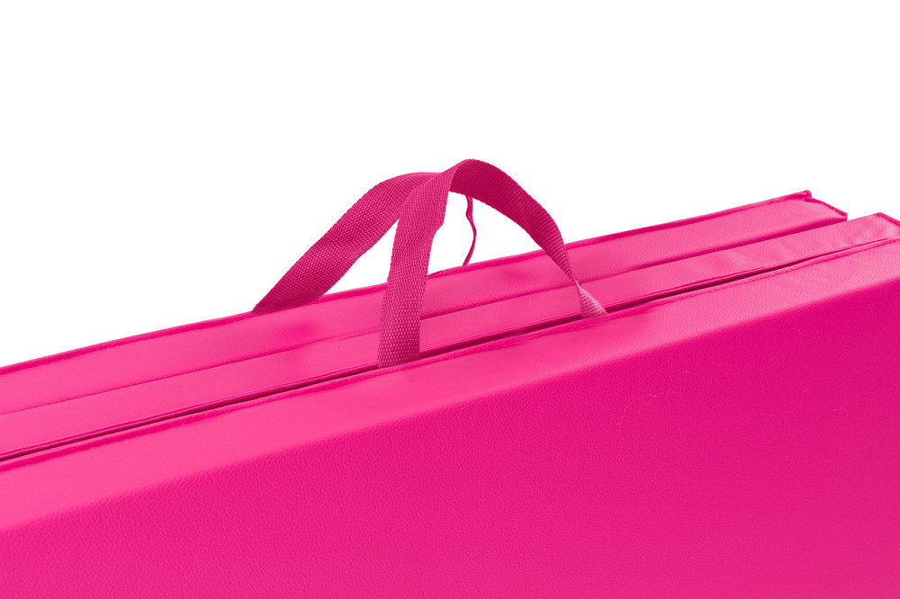 Мат гімнастичний Hop-Sport HS-064FM 4см м'який рожевий Київ - фото 3