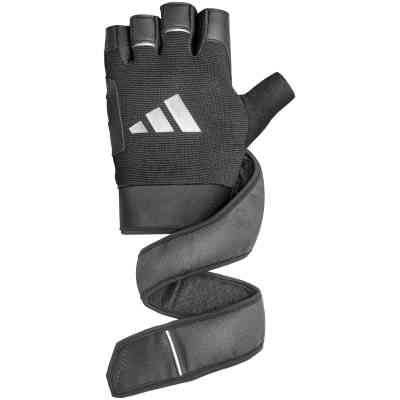 Рукавички для фітнесу Adidas Wrist Wrap Training Gloves ADGB-15051 чорний S (885652026208) Вінниця