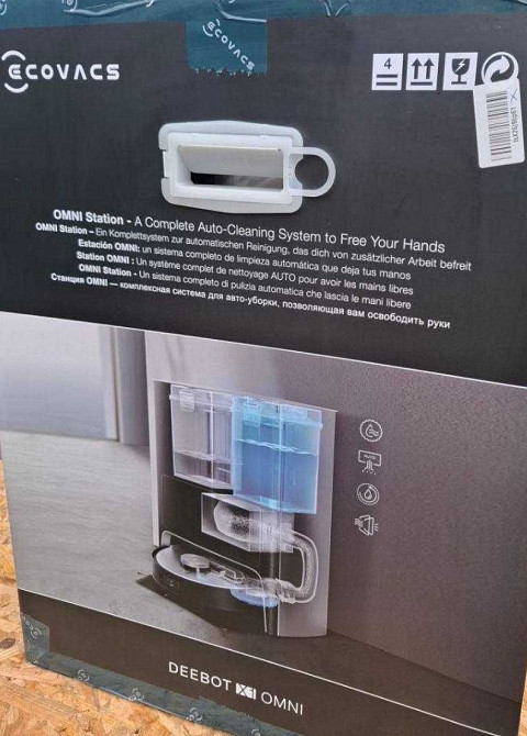 Ecovacs Deebot X1 Omni Ozmo миючий робот пилосос зі станцією самоочистки Харків - фото 2