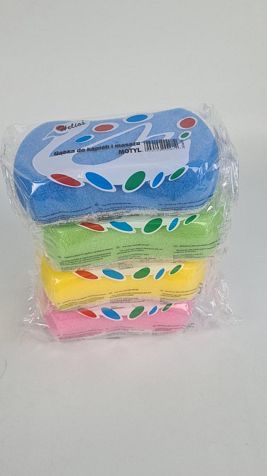 Мочалка поролонова Для тіла (1 пачка) Харків - фото 3