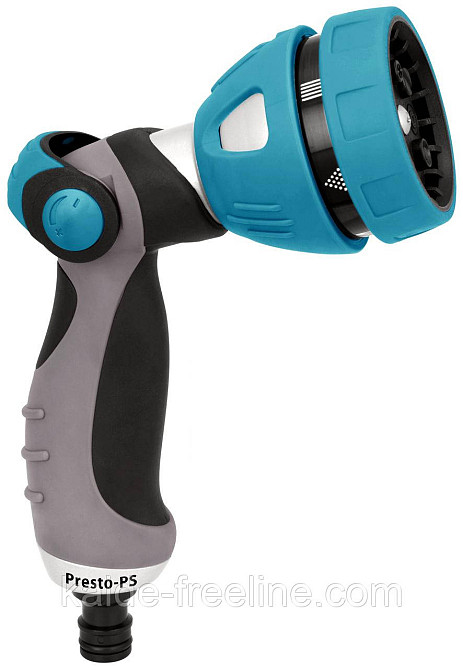 Пістолет для поливу металевий Presto-PS насадка на шланг (7777B) Харьков - изображение 1