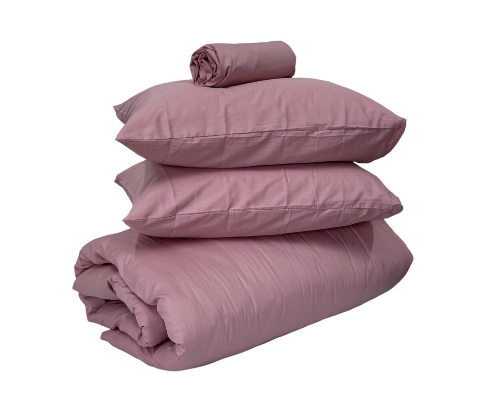 Ecotton Комплект наволочок Ecotton 70х70 см із сатину 2 шт (арт. 15-1611 Brindal Rose) рожевий Киев - изображение 3