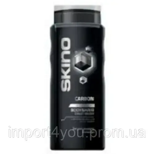Очищающий гель для душа с активированным углем Skino Carbon 400мл Польша Харьков - изображение 1