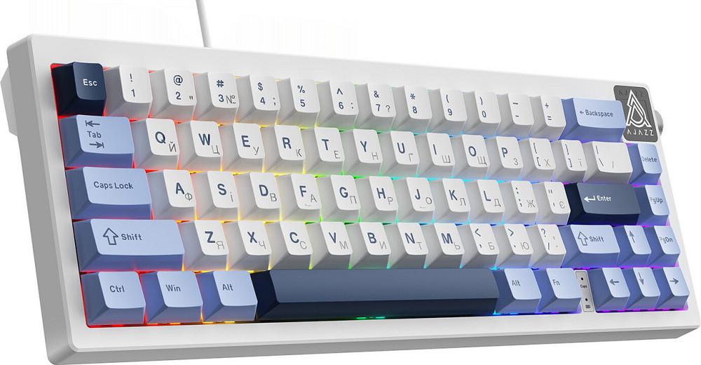 Клавіатура Ajazz AK650 Sea Salt Switch White USB-C (AK650-SS-BWB) ( 13930 ) Харків - фото 7