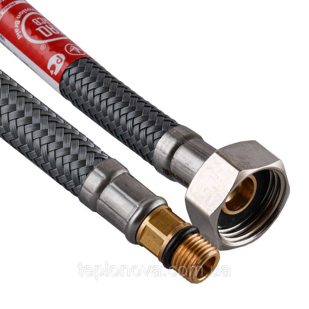 Шланг для змішувача TUCAI М10х1/2" кор. 1,0 м АНТИКОРРОЗА TAQ GRIF ACB 204871 Чернівці - фото 1