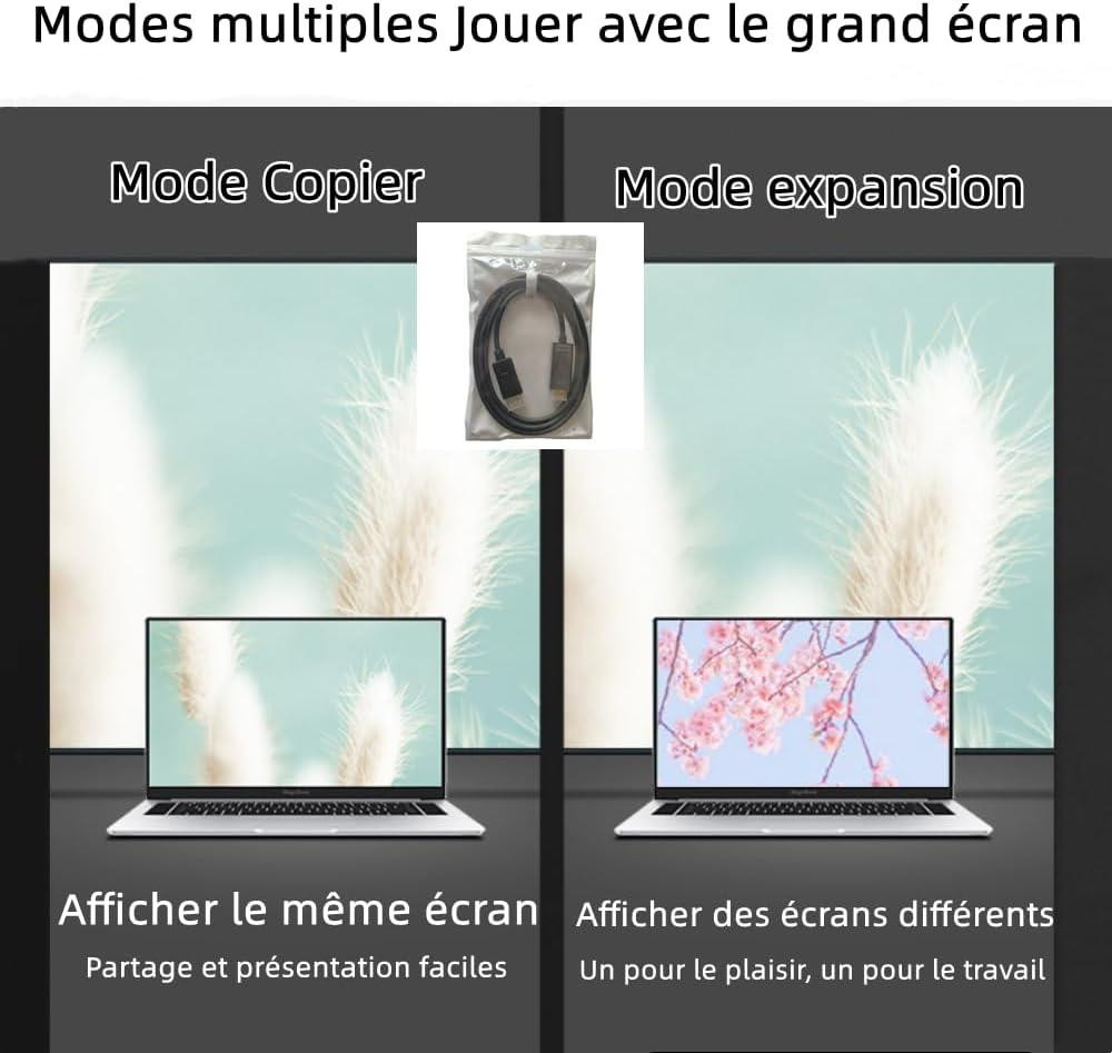 Кабель DisplayPort до HDMI 4K 1.8м позолочений Київ - фото 6