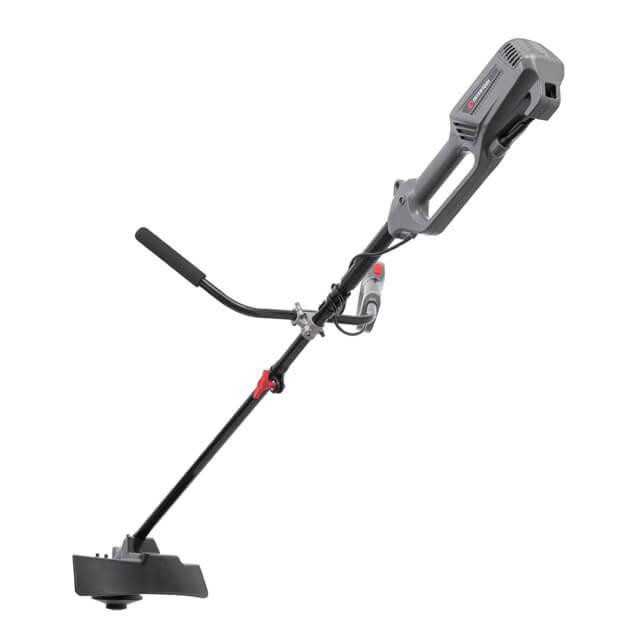 Тример електричний, 1,2 кВт, 7500 об/хв, ширина зрізання 255/380 мм, плавний пуск, котушка + 3-лопатевий ніж INTERTOOL DT-2246 Київ - фото 3