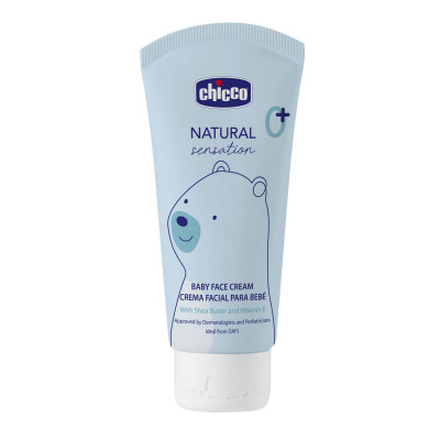 Дитячий крем Chicco Natural Sensation для обличчя 50 мл 8058664163779 (11521.00) Вінниця - фото 1