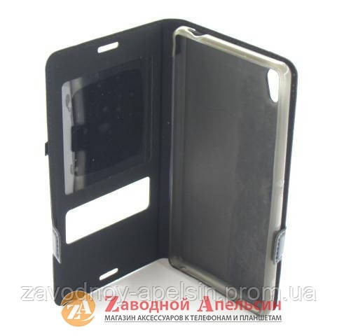 Чохол книжка Sony Xperia M4 Smart Case black Одеса - фото 3
