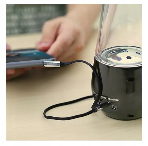 Аудіокабель UGREEN 3.5mm, 1м, прямий та кутовий Київ - фото 7