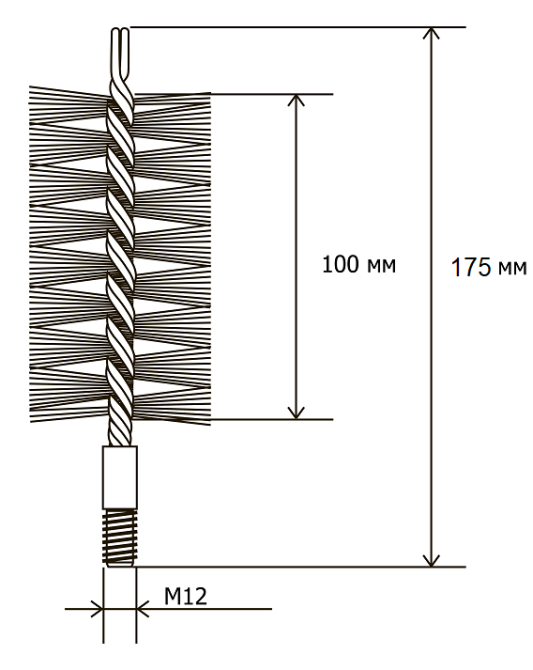 Металева щітка для чищення теплообмінників Savent Київ - фото 7