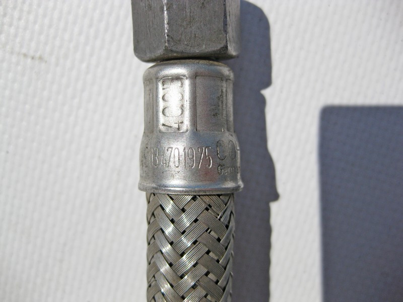 Mercedes-Benz  A2034701975 Паливний шланг бензиновий подача від паливопроводу до двигуна M272 V6 2.5 3.0 3.5л M273 V8 5.5л C-Class W203 CLC C203 CLK C Одеса - фото 7