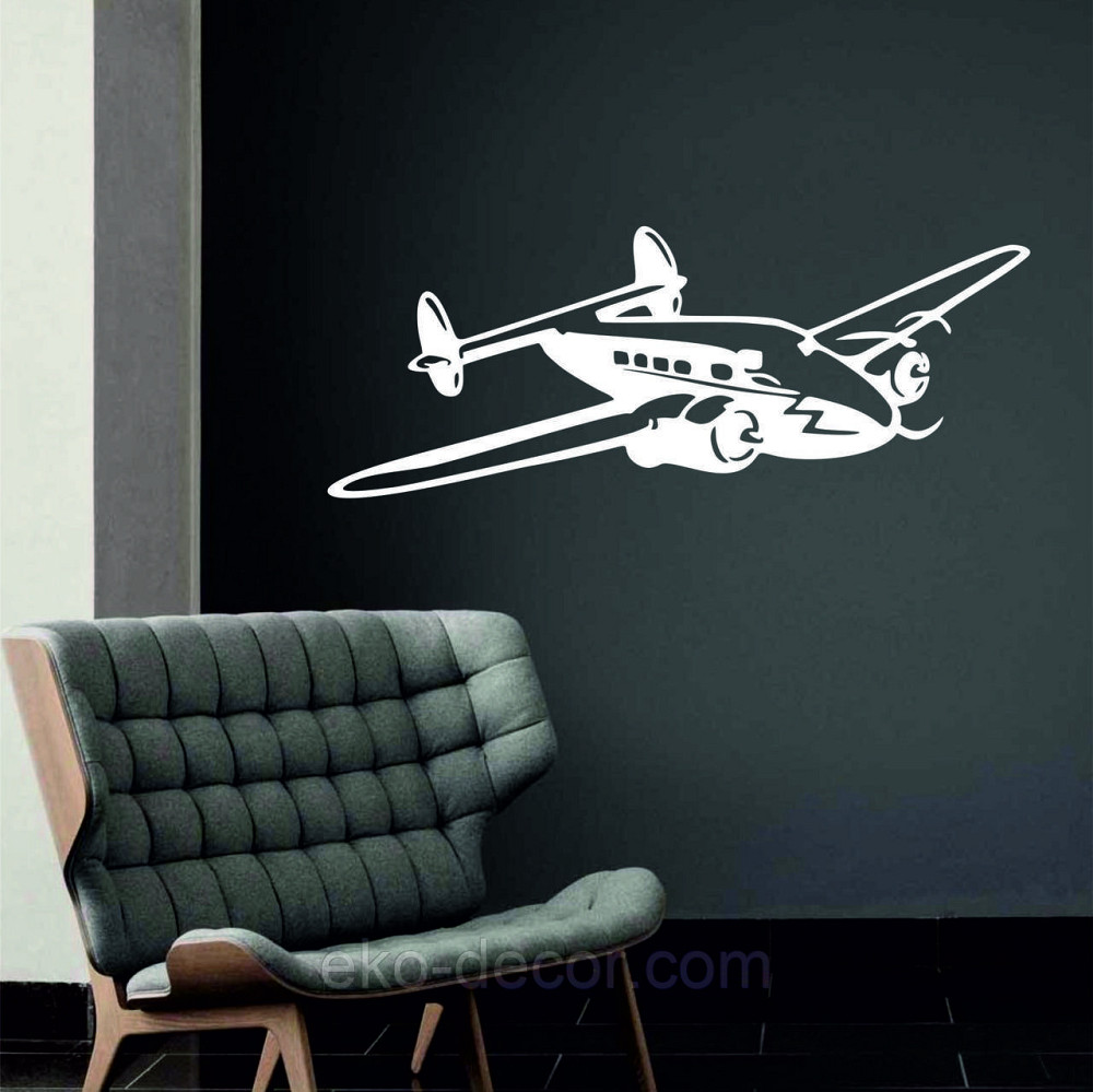 Декоративне настінне Панно «Літак», Декор на стіну Київ - фото 3