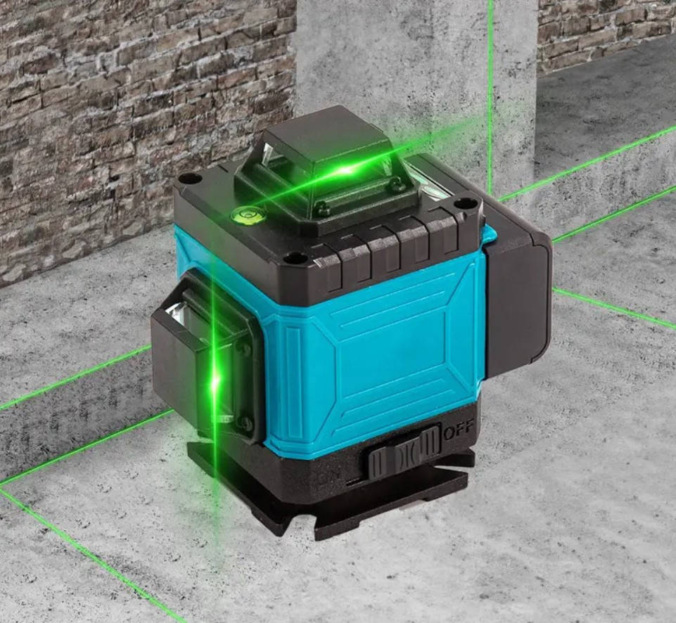 Лазерний нівелір 16-лінійний зелений 9051 Вінниця - фото 9