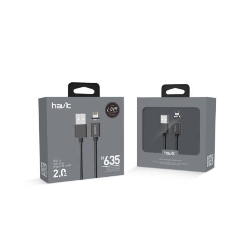 Кабель USB Lightning Havit HV-H635 магнітний 1м Житомир