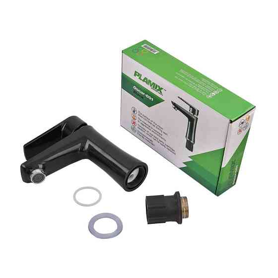 Змішувач для умивальника Plamix Oscar-001 Black    ( PM0024 ) 34549 Харків