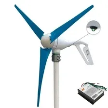 Zestaw generatora turbiny wiatrowej, moc 400W, Контролер PWM, 24V, 3 Сині Лопати, 400W Київ - фото 1