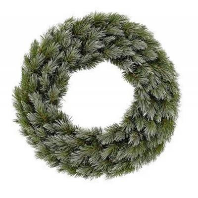 Різдвяний вінок Triumph Tree Pittsburgh з ефектом інею 45 см Зелений (8717669775805) Вінниця - фото 1