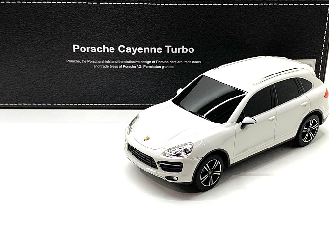 Машина Rastar на радіокеруванні Porsche Cayenne Turbo масштаб 1:24 Біла (46100) Чернігів - фото 8