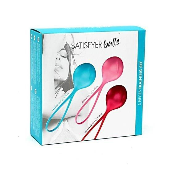 Вагінальні кульки - Satisfyer Balls C03 Single Sex Aura Київ - фото 2