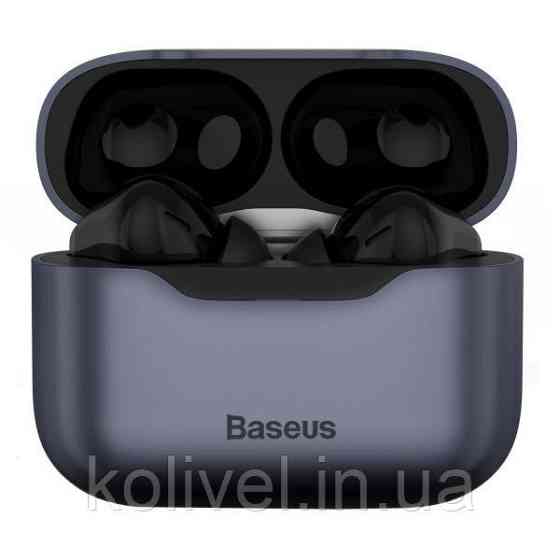 Навушники з мікрофоном Baseus SIMU ANC True Wireles Earphones S1 Pro Темно сині (NGS1P-0A) Киев