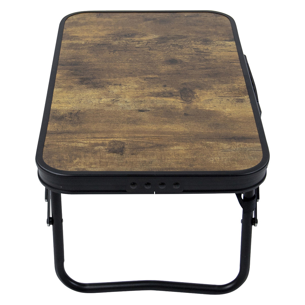 Стол Bo-Camp Woodbine Compact 56x34 cm Black/Wood look (1404190) Вінниця - фото 5