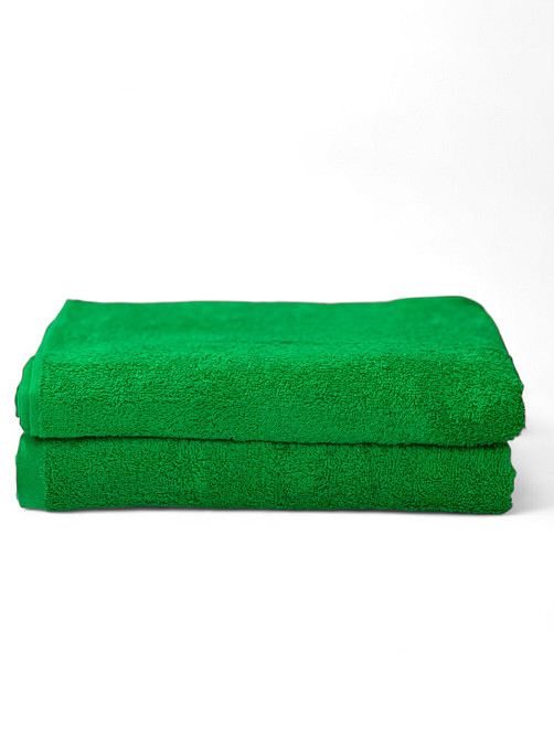 Полотенце махровое банное Ideal Textile 70х140 см однотонное в цветах 400 г/м2 (56860345) Зелений 1  Черновцы - изображение 1