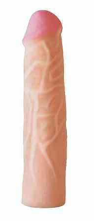 Насадка для страпона тілесна EGZO CIBERSKIN NSTR09 ( 21 см х 4,7 см ) Sex Aura Київ