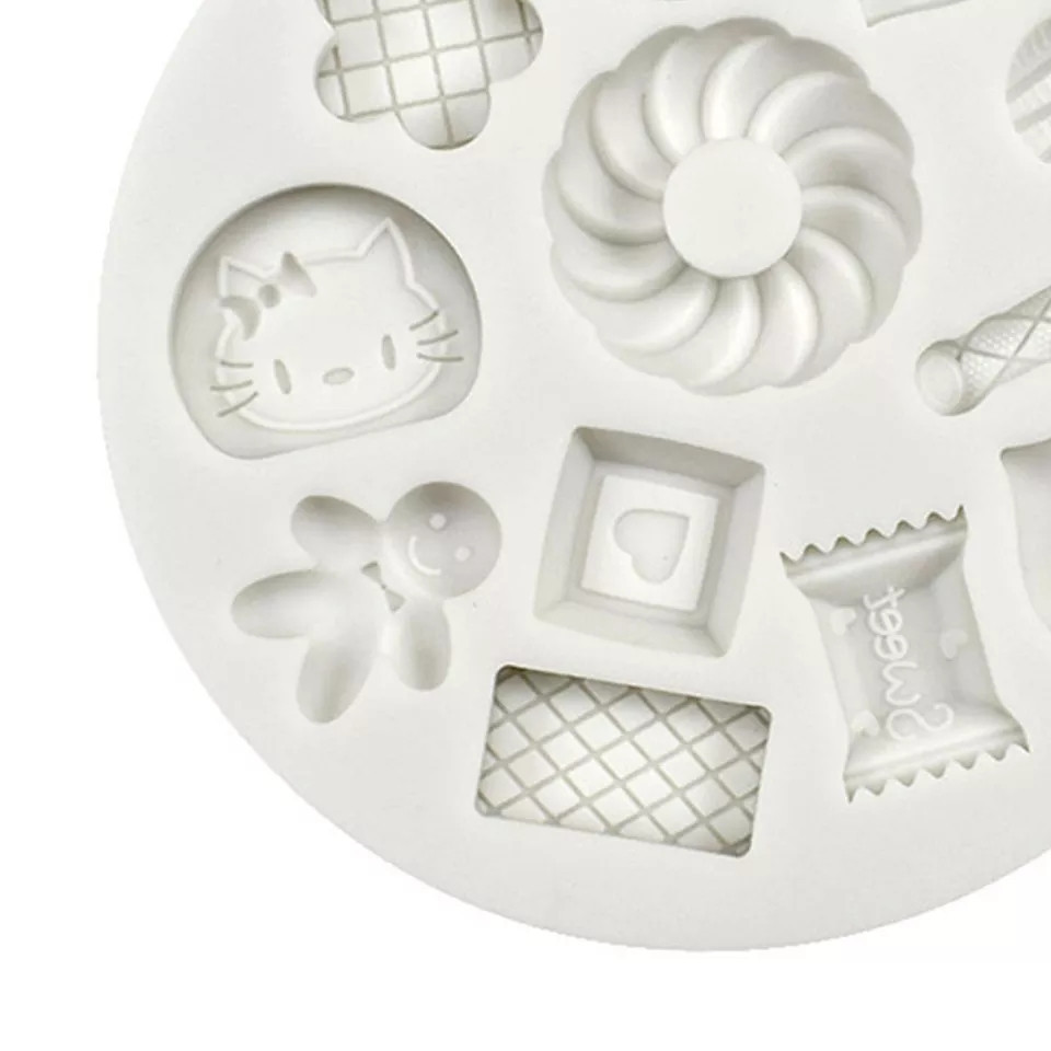 Молд силіконовий Міні-десерти та солодощі 93 мм сірий Київ - фото 8